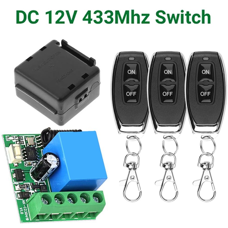 433Mhz Receiver Module - Беспроводной пульт дистанционного управления DC 12