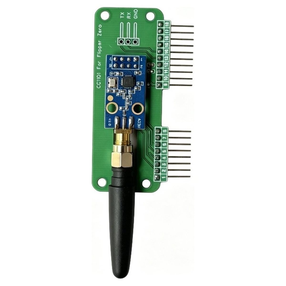 Внешний модуль CC1101, беспров – обзор и цена 433Mhz Receiver Module