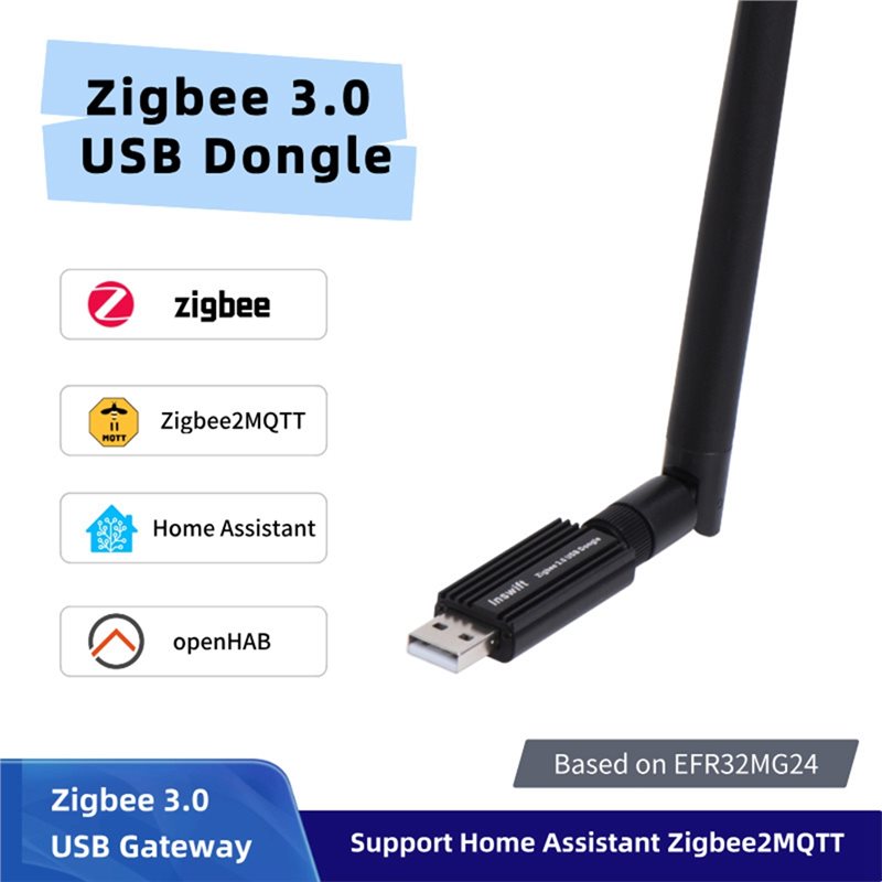 ABDE-EFR32MG24 USB-адаптер Zig – обзор и цена Zigbee Coordinator Stick