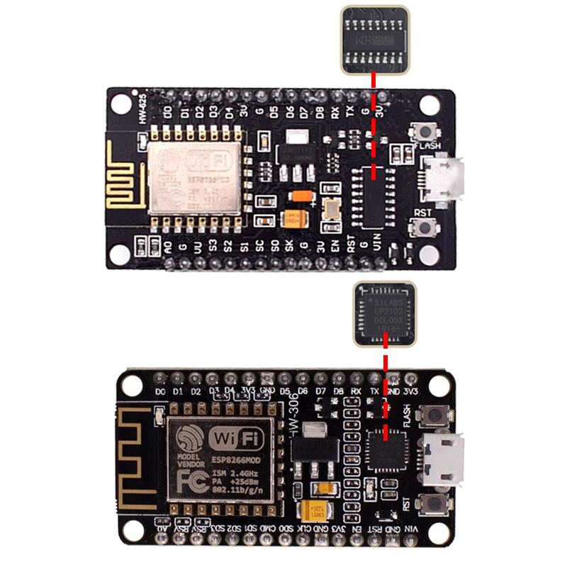 Беспроводной модуль CH340/CP21 – обзор и цена Esp8266 Nodemcu Board